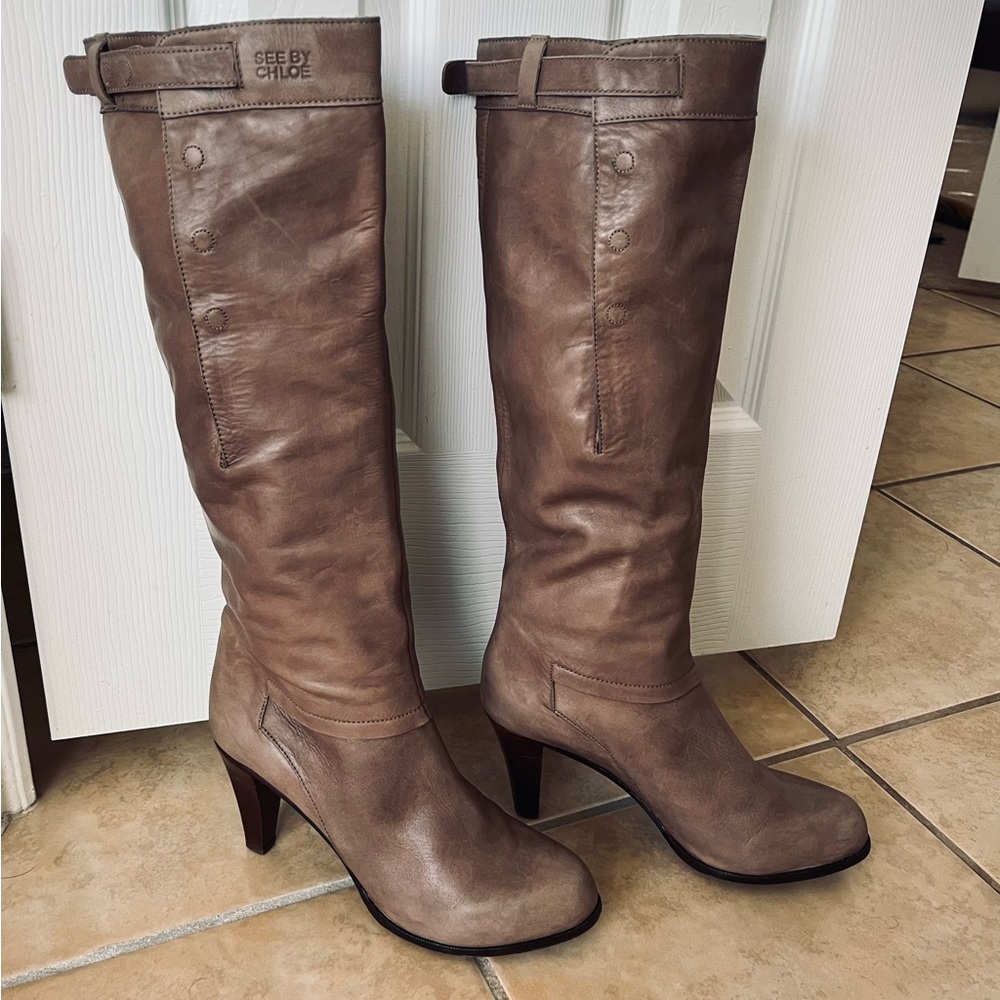 See by Chloe Knee High Boots